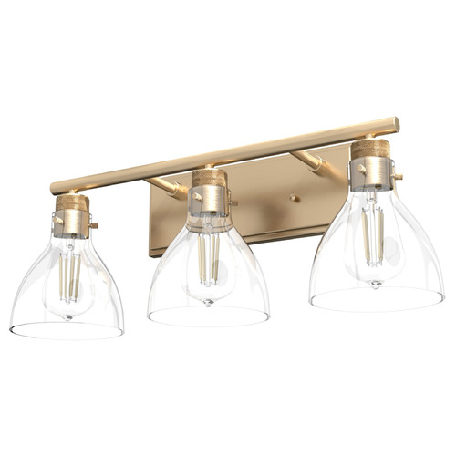 Hunter Fan Company Van Nuys Alturas Gold Bathroom Light