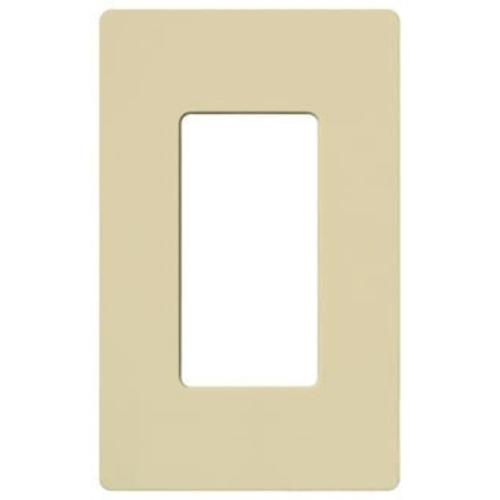 Designer Style 1-Gang Wall Plate in Ivory