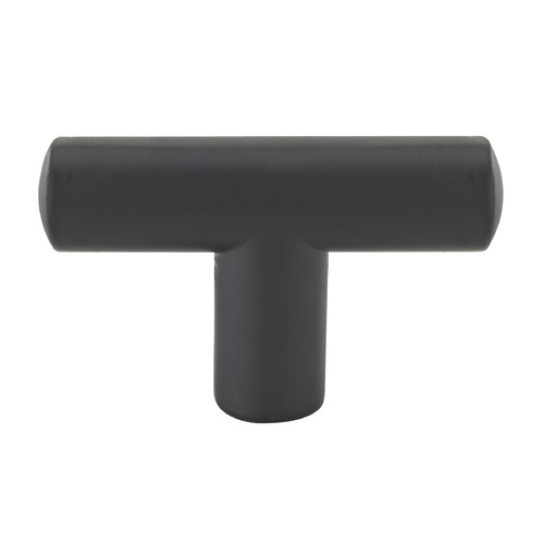 Seattle Hardware Co Black Cabinet Bar Knob 2-Inch HW3-K-BK