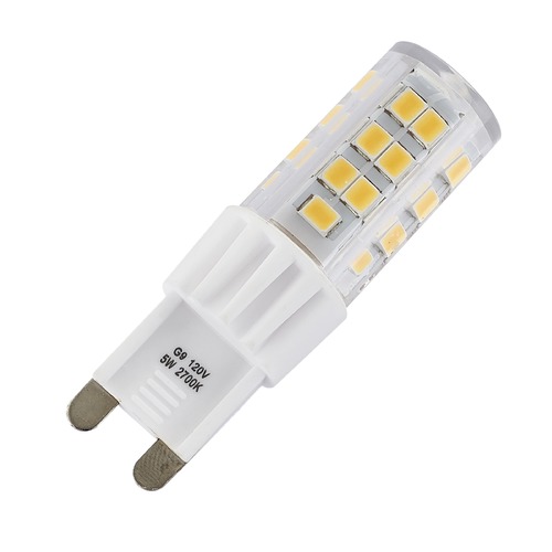 Design Classics Lighting G9 LED Rigid Loop Dimmable Bulb 2700K 500 Lumens 4G9 LED 120V 2700K DIM