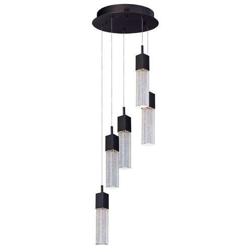 Fizz III 5-Light LED Pendant in Bronze by ET2 Lighting