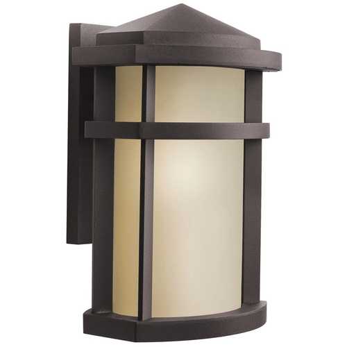 Lantana 13-Inch Outdoor Wall Light in Bronze by Kichler Lighting