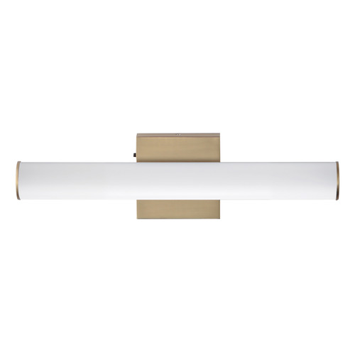 Maxim Lighting Rail 5cct Natural Aged Brass LED Vertical Bathroom Light