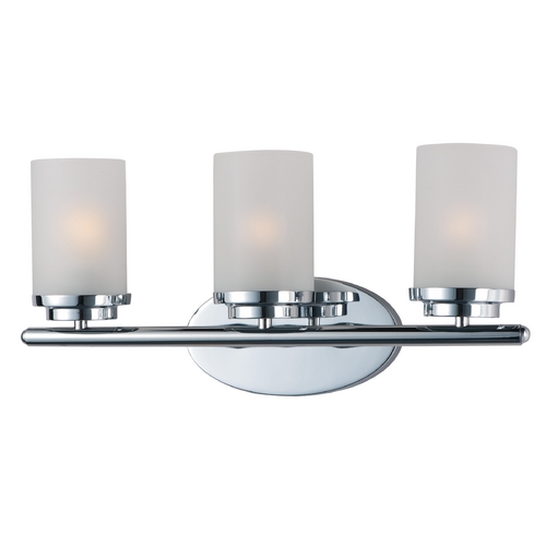 Corona Chrome Bathroom Light by Maxim Lighting