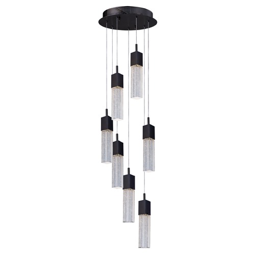 ET2 Lighting Fizz III 7-Light LED Pendant by ET2 Lighting E22767-89BZ