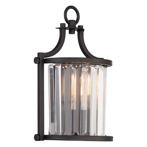 Krys Aged Bronze Sconce by Nuvo Lighting