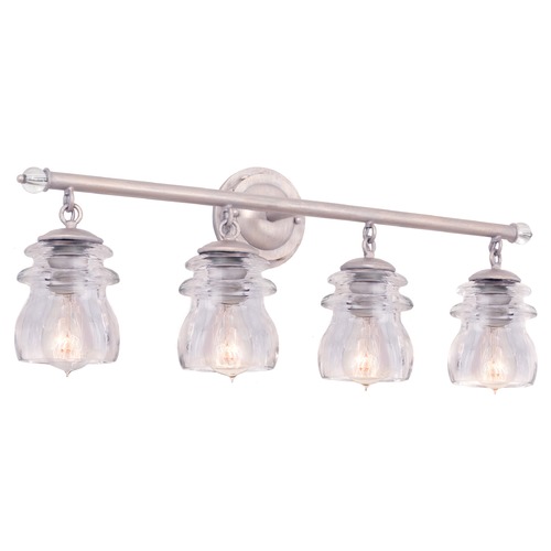 Kalco Lighting Brierfield Pearl Silver Bathroom Light by Kalco Lighting 6314PS