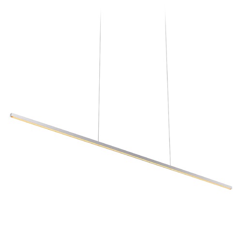 Vega Minor Brushed Nickel LED Pendant by Kuzco Lighting