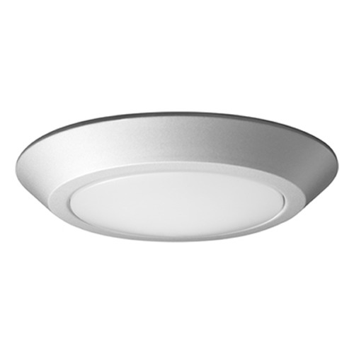 Brushed Nickel LED Flush Mount by Satco Lighting