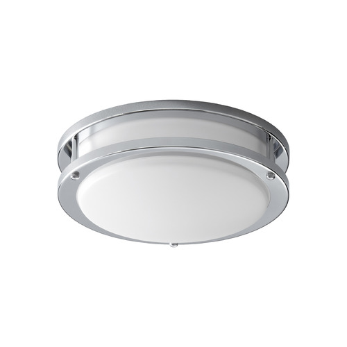 Oracle 10-Inch LED Ceiling Mount in Polished Chrome by Oxygen Lighting