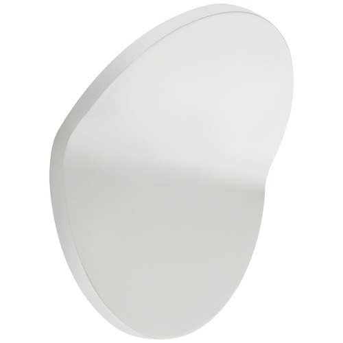 Peter Bristol Bend Round Light in Matte White by Visual Comfort Signature