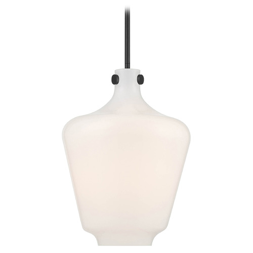 Designers Fountain Daydream Matte Black Pendant Light with Urn Shade