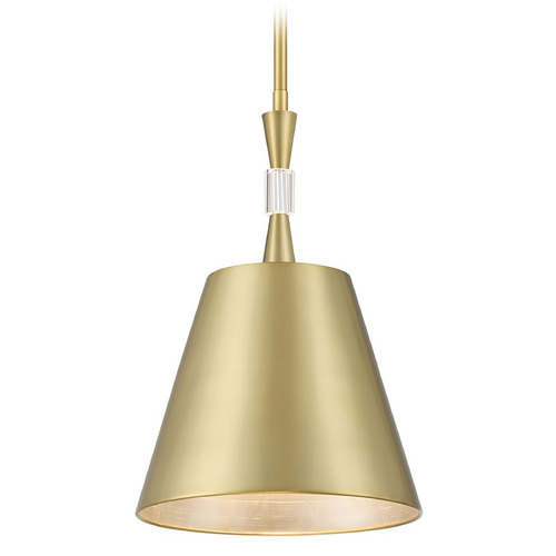 Metropolitan Lighting Baratti 12-Inch Pendant in Soft Brass by Metropolitan Lighting N7551-695
