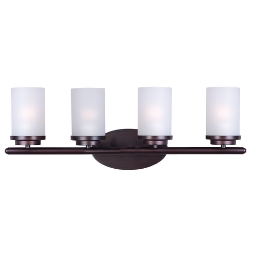 Corona Oil Rubbed Bronze Bathroom Light by Maxim Lighting