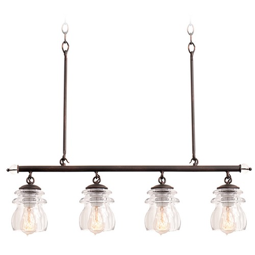 Brierfield Pearl Silver Linear Light by Kalco Lighting