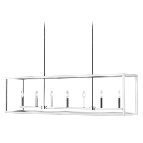 Generation Lighting Moffet Street Brushed Nickel Island Light by Generation Lighting 6634507-962