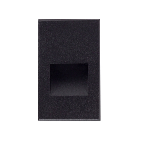 Sonic Black LED Recessed Step Light by Kuzco Lighting