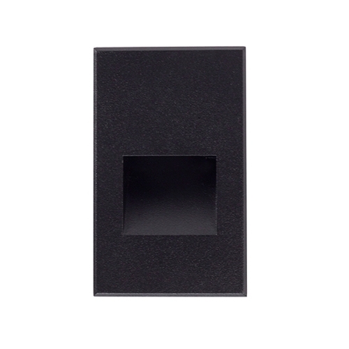 Kuzco Lighting Sonic Black LED Recessed Step Light by Kuzco Lighting ER3005-BK