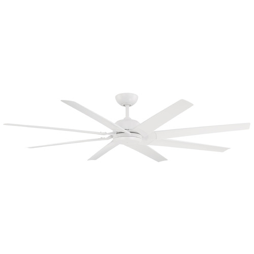 Modern Forms by WAC Lighting Roboto XL 70-Inch Smart Fan in Matte White by Modern Forms FR-W2301-70-MW