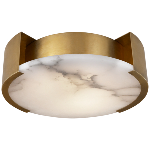 Melange 14-Inch Flush Mount in Brass by Visual Comfort Signature