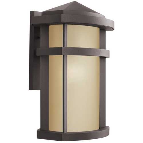 Kichler Lighting Lantana 15.25-Inch Outdoor Wall Light in Bronze by Kichler Lighting 9168AZ