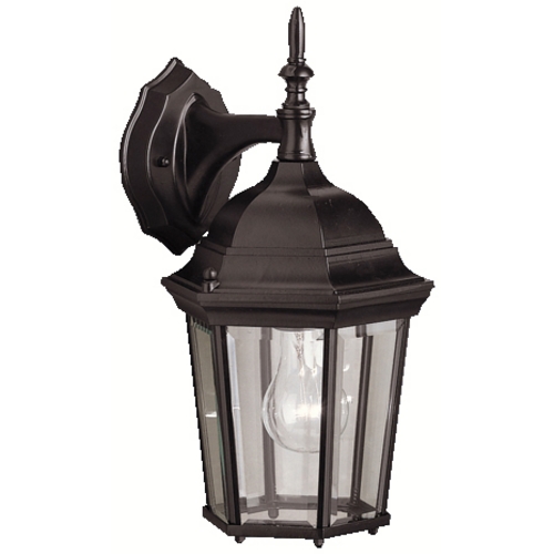 Kichler Lighting Madison 14.50-Inch Outdoor Wall Light in Black by Kichler Lighting 9650BK