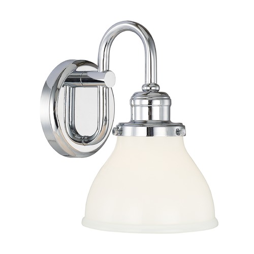 Baxter 10-Inch High Wall Sconce in Chrome by Capital Lighting