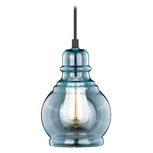 Vaxcel Lighting Millie Oil Rubbed Bronze Mini-Pendant Light with Bowl / Dome Shade