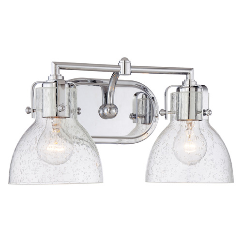 Minka Lavery Stamos Chrome Bathroom Light
