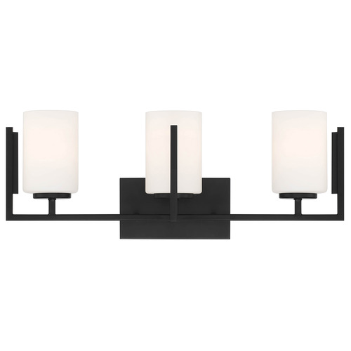 Designers Fountain Cambria Matte Black Bathroom Light