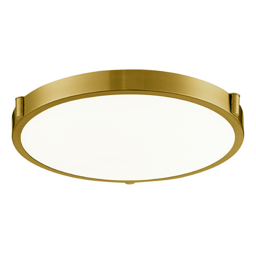 Kuzco Lighting Floyd Brushed Gold LED Flushmount Light