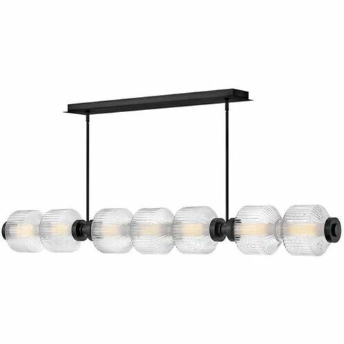Reign 69.25-Inch LED Linear Light in Black by Fredrick Ramond