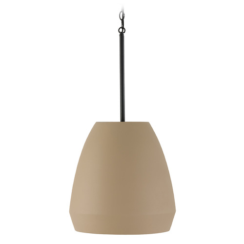 Della Large Pendant in Terracotta Ivory by Capital Lighting