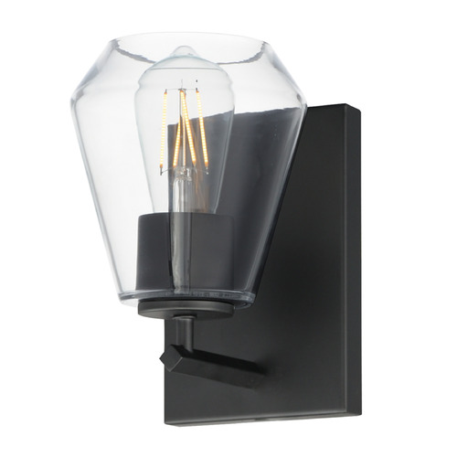 Maxim Lighting Maxim Lighting Geode Black Sconce 21331CLBK