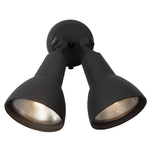 Cast 2-Light Directional Outdoor Wall Light in Matte Black by Craftmade Lighting