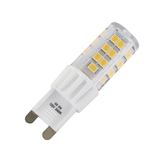 G9 LED Rigid Loop Dimmable Bulb 3000K 500 Lumens