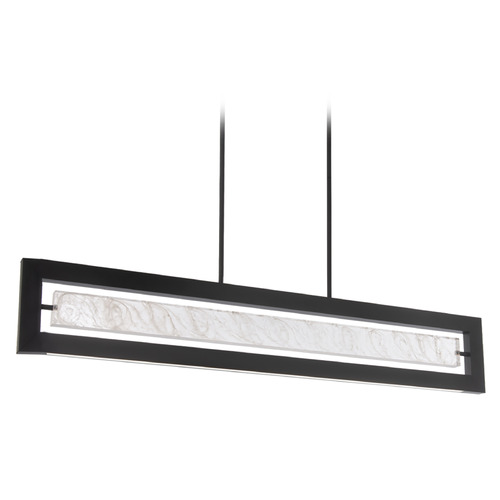 Modern Forms by WAC Lighting Equilibrium Black LED Linear Light by Modern Forms PD-54248-BK