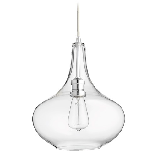 Chrome Pendant by Quorum Lighting