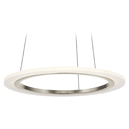 Elan Lighting Hyvo 19.50-Inch Brushed Nickel LED Pendant by Elan Lighting 83671