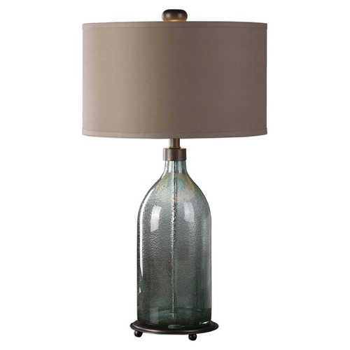 Uttermost Lighting Uttermost Massana Grey Glass Table Lamp 27197-1