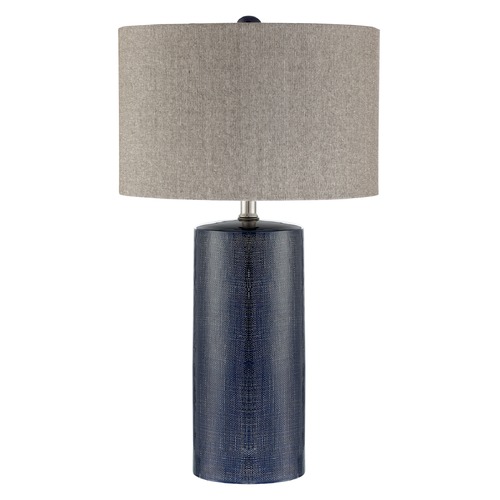 Lite Source Lighting Jacoby Navy Blue Table Lamp by Lite Source Lighting LS-23063BLU