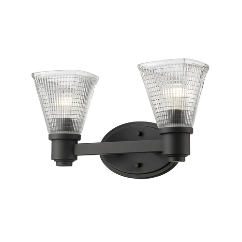 Z-Lite Intrepid Bronze Bathroom Light by Z-Lite 449-2V-BRZ