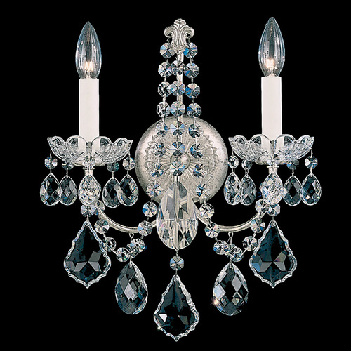 New Orleans Antique Silver Sconce by Schonbek Lighting