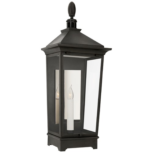 Visual Comfort Signature Collection Rudolph Colby Rosedale Wall Lantern in French Rust by Visual Comfort Signature RC2026FRCG