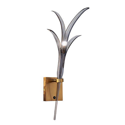 Featherly 25-Inch Wall Sconce in Gold by Metropolitan Lighting