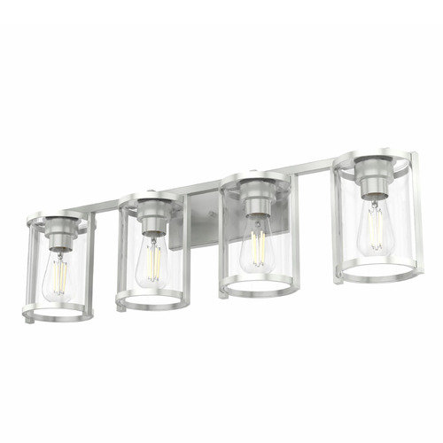 Hunter Fan Company Astwood Brushed Nickel Bathroom Light