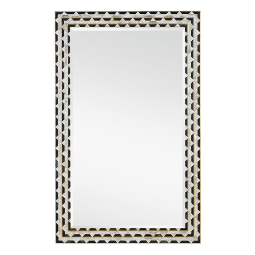 Currey and Company Lighting Macy Rectangle 30-Inch Decorative Mirror 1000-0146
