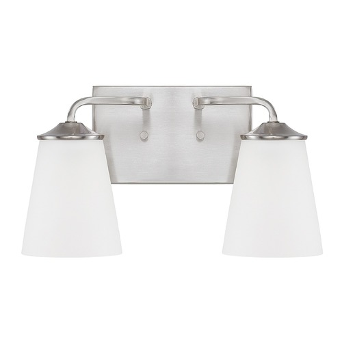 Braylon 13.50-Inch Vanity Light in Brushed Nickel by HomePlace by Capital Lighting