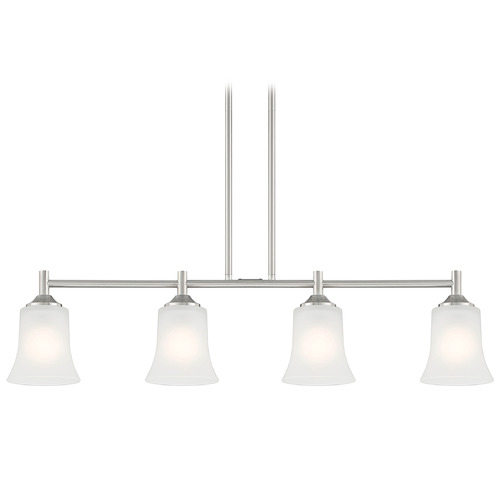 Designers Fountain Bronson Brushed Nickel Island Light