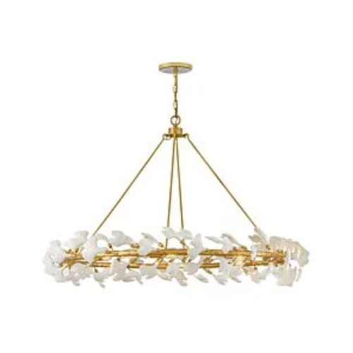 Audra 48-Inch Chandelier in Deluxe Gold by Fredrick Ramond